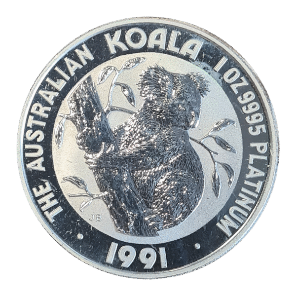 1 oz Platin Koala, diverse Jahre - Image 2