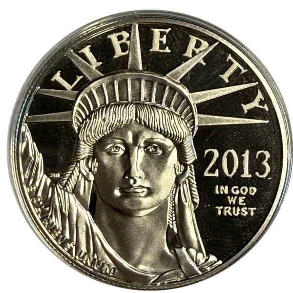 1 oz Platin American Eagle 2013 - Image 2
