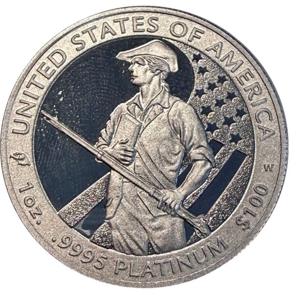 1 oz Platin American Eagle 2012 - Image 3