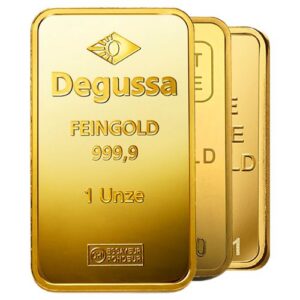 1 oz Gold Bar, various LBMA manufacturers