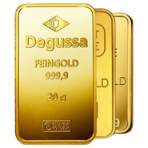 20g Gold Bar - various LBMA manufacturers