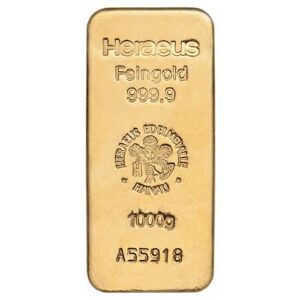 1kg Gold Bar Heraeus