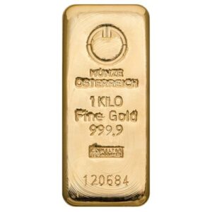 1 kg Gold Bar Austrian Mint