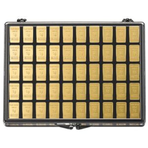 50 x 1g Gold UnityBar Collection Heimerle & Meule