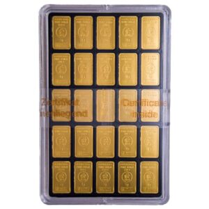 50 x 1g Gold UnityBox Heimerle & Meule