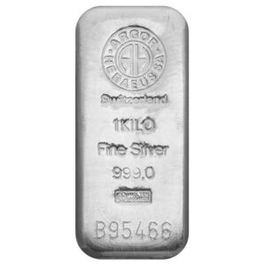 1 kg Silver Bar Argor Heraeus
