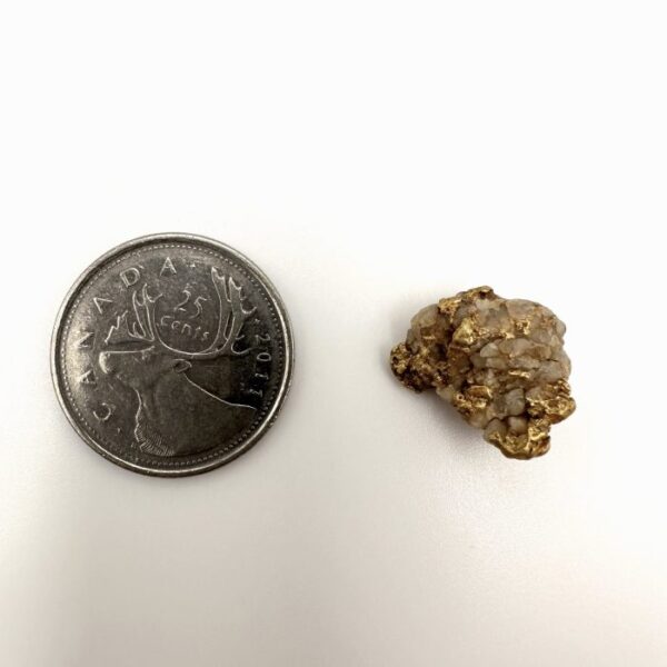 Quartz Gold Nugget 4.36g - Image 4