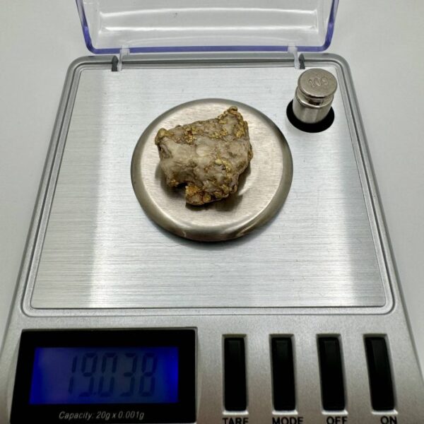Quartz Gold Nugget 19.03g - Image 3