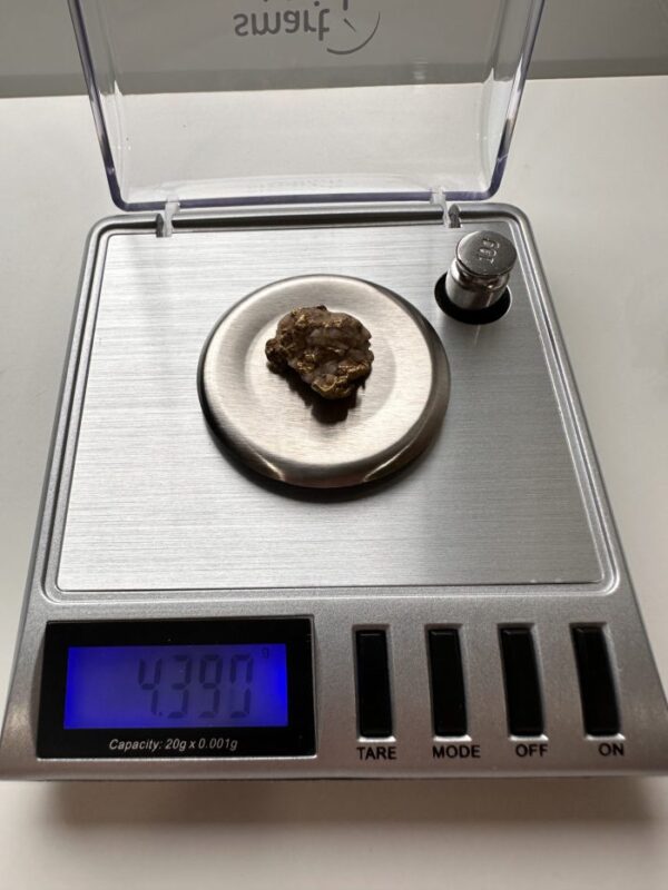Quartz Gold Nugget 4.36g - Image 3