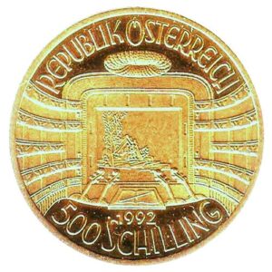 8 g gold Euro State Opera