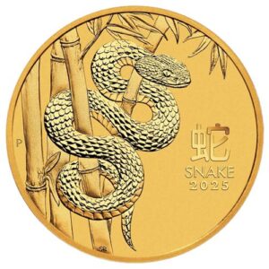 1/10 oz Gold Snake 2025, Lunar Series III