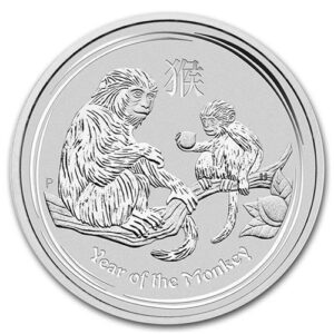 1/2 oz Silver Monkey 2016, Lunar Series II