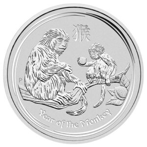1 kg Silver Coin Monkey 2016, Lunar Series II