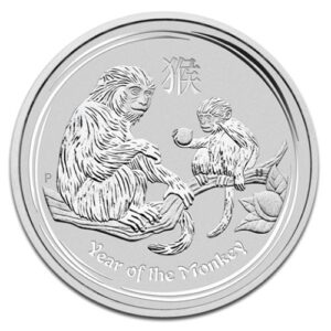 5 oz Silver Coin Monkey 2016, Lunar Series II