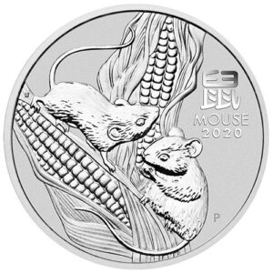1 kg Silver Coin Mouse 2020, Lunar Series III