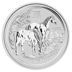 1 kg Silvercoin Horse 2014, Lunar Series II