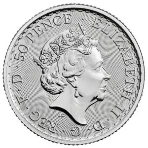 1/4 oz Silver Britannia, backdated