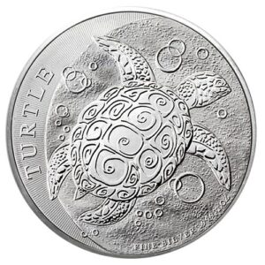 2 oz Silver Coin Niue Turtle 2015